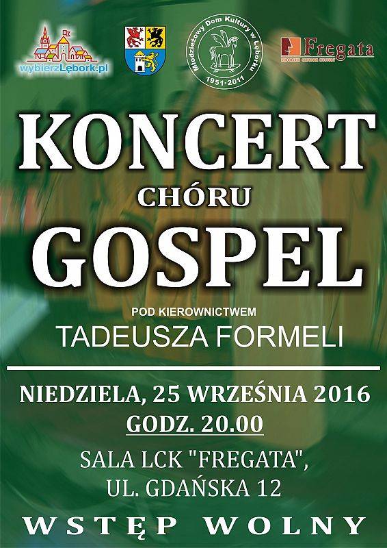 Grafika 1: Koncert Chóru Gospel