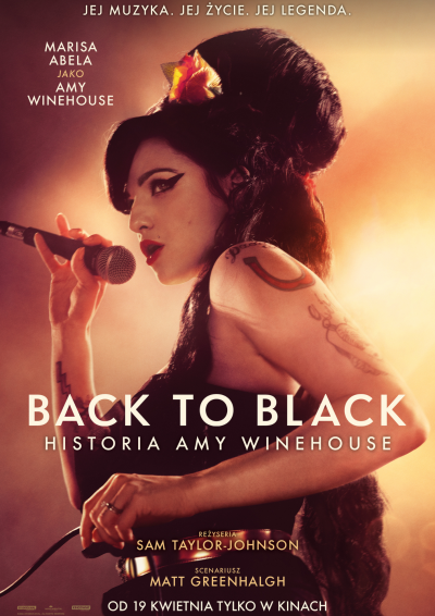 Back to black. Historia Amy Winehouse grafika