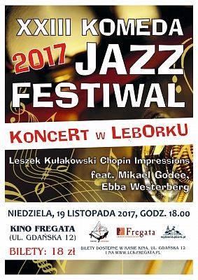 Grafika 1: Chopin na jazzowo - Komeda Jazz Festiwal w Lęborku
