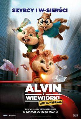 Grafika 4: "Alvin i wiewiórki: Wielka wyprawa" - zapraszamy