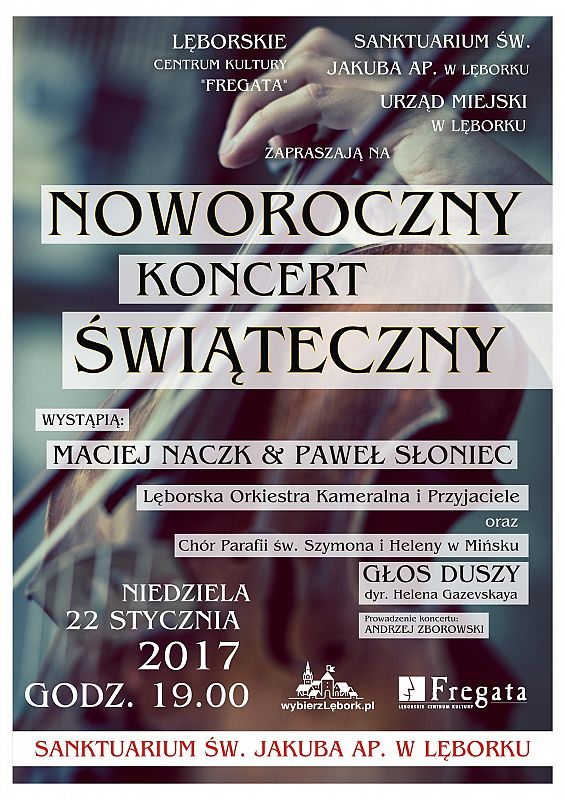 Grafika 1: Noworoczny koncert świąteczny - zapraszamy