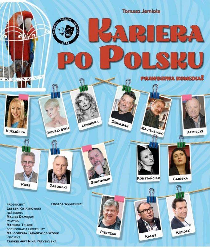 Grafika 1: "Kariera po polsku" - spektakl komediowy