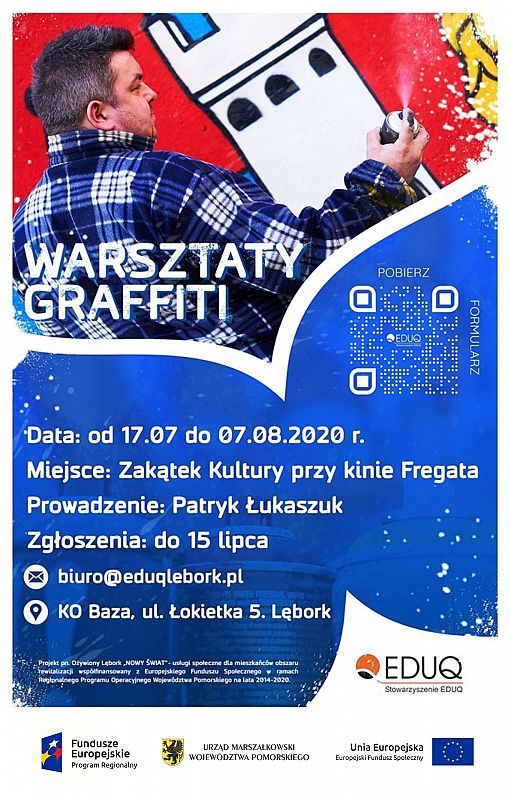 Grafika 1: Warsztaty grafitti w Zakątku Kultury