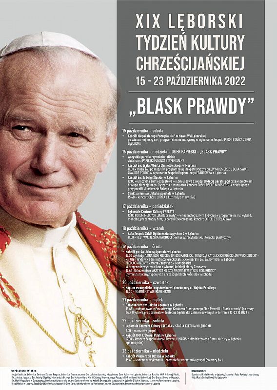 Grafika 1: XIX Lęborski Tydzień Kultury Chrześcijańskiej