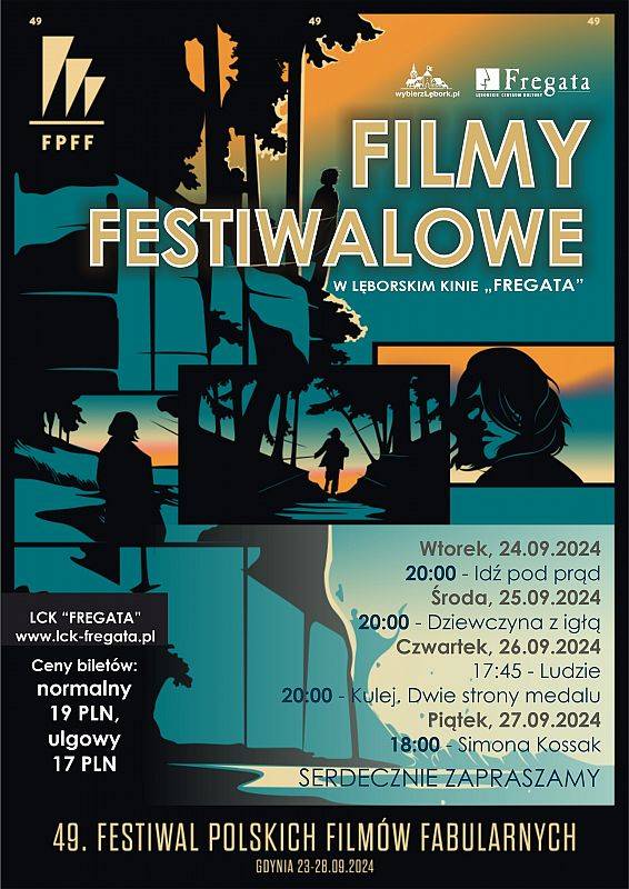 Grafika 1: Filmy z gdyńskiego festiwalu w Kinie "Fregata"