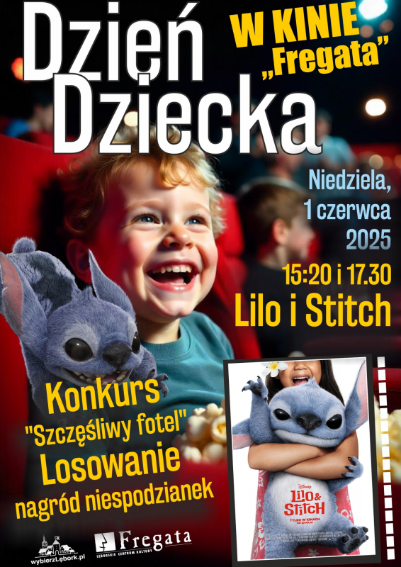 Grafika 1: Dzień dziecka w Kinie "Fregata"
