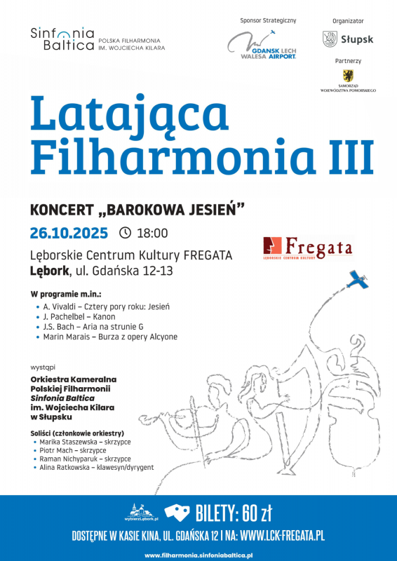 Grafika 1: Koncert Latająca Filharmonia III - Barokowa jesień