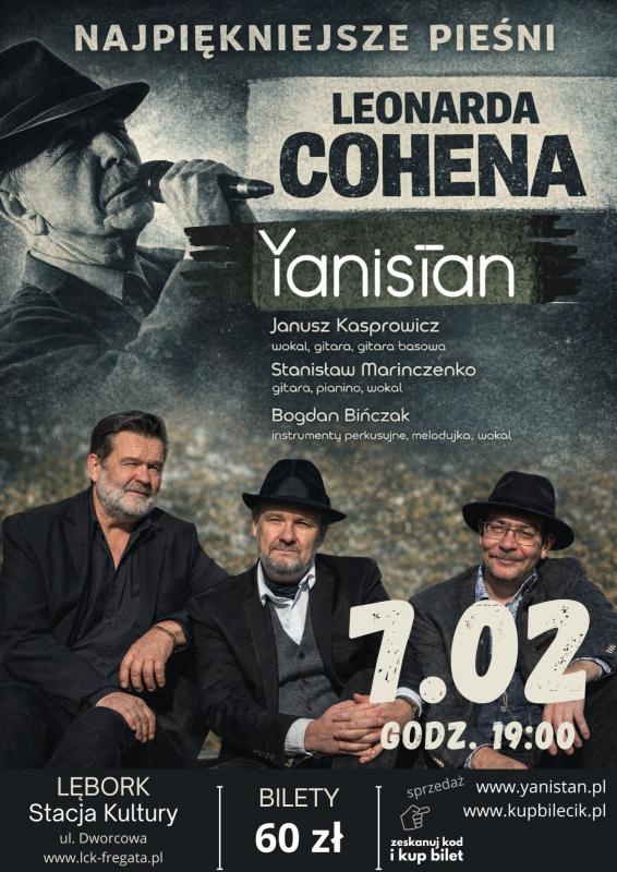 Grafika 1: Najpiękniejsze pieśni Leonarda Cohena