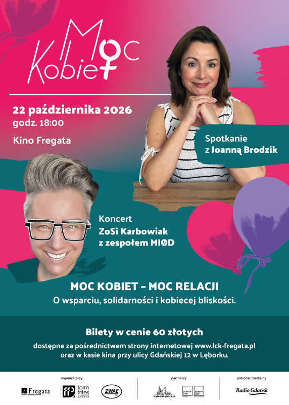 Grafika 1: Moc Kobiet 2026 - spotkanie we "Fregacie"
