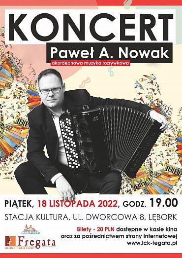 Koncert akordeonowy w Stacji Kultura