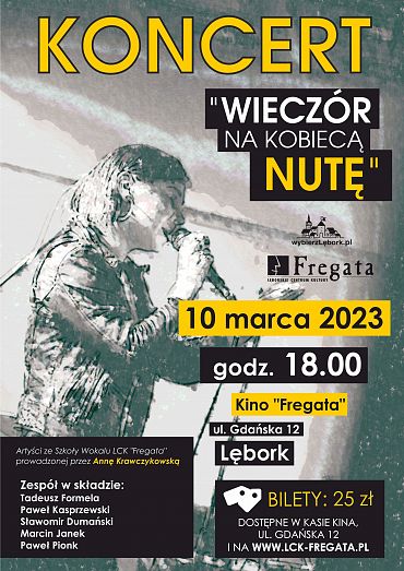 Muzyczny Dzień Kobiet w Kinie „Fregata”