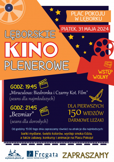 Kino plenerowe na Placu Pokoju