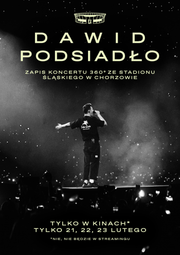 Dawid Podsiadło - koncert na ekranie lęborskiej “Fregaty”