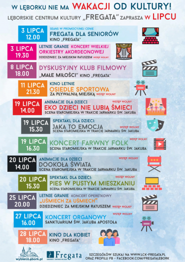 Wakacje od kultury? Nie w Lęborku!
