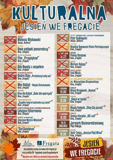Kulturalna jesień we "Fregacie"