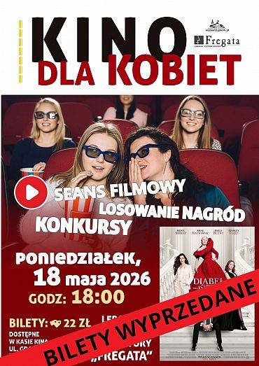 "Kino dla Kobiet" w maju - zapraszamy na spotkanie