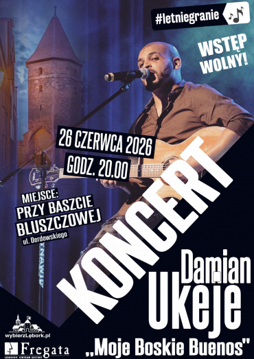 Letnie granie 2026 - Damian Ukeje zaśpiewa piosenki Maanamu