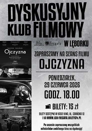 Dyskusyjny Klub Filmowy - zapraszamy w czerwcu