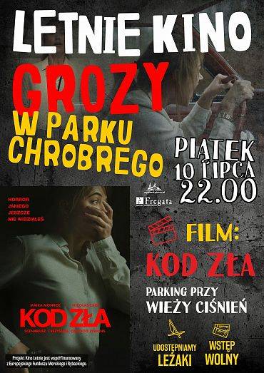 Letnie kino grozy w Parku Chrobrego