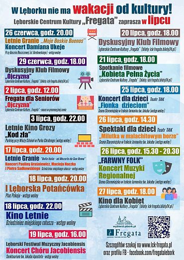 Wakacje od kultury? Nie w Lęborku!