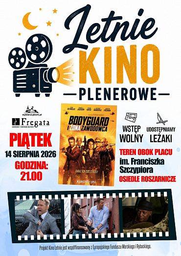 Letnie kino plenerowe - zapraszamy w sierpniu