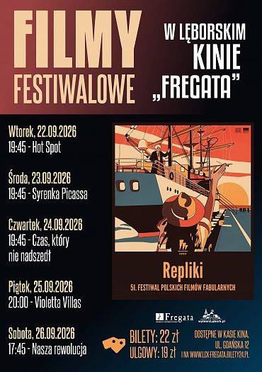 Filmy z gdyńskiego festiwalu w Kinie "Fregata"