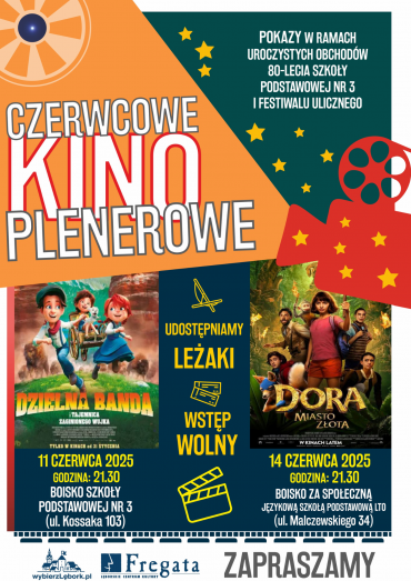 Czerwcowe pokazy kina plenerowego