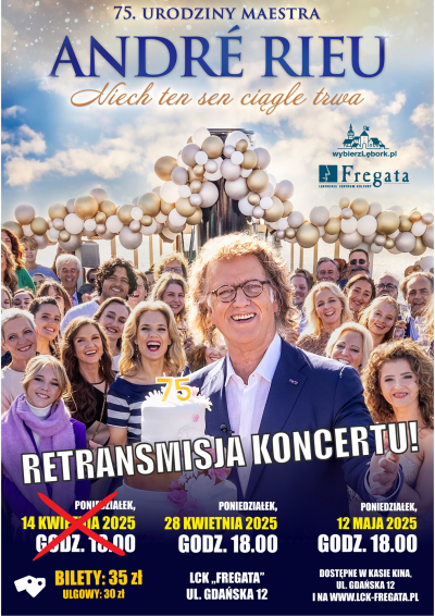 André Rieu. Niech ten sen ciągle trwa - retransmisja grafika