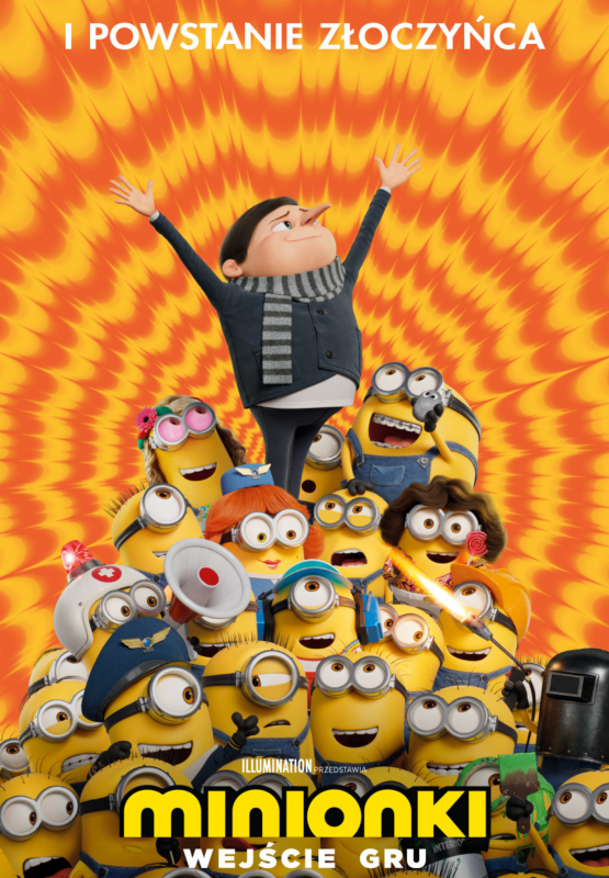 Grafika 1: Minionki: wejście Gru