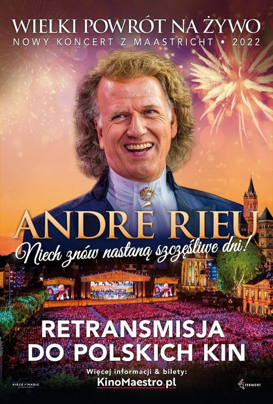 Grafika 1: Koncert André Rieu “Niech znów nastaną szczęśliwe dni”