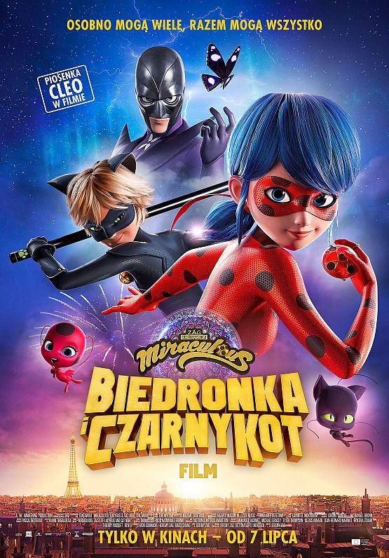 Grafika 1: Miraculous: Biedronka i Czarny Kot. Film