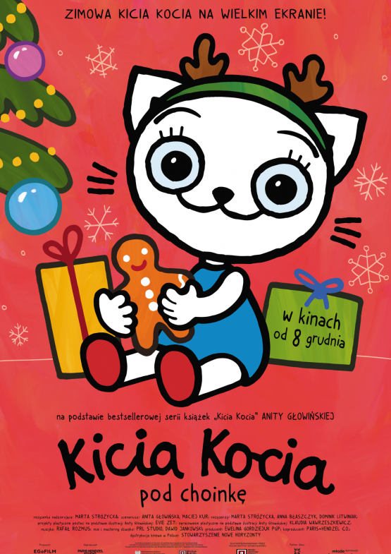 Grafika 1: Kicia Kocia pod choinkę