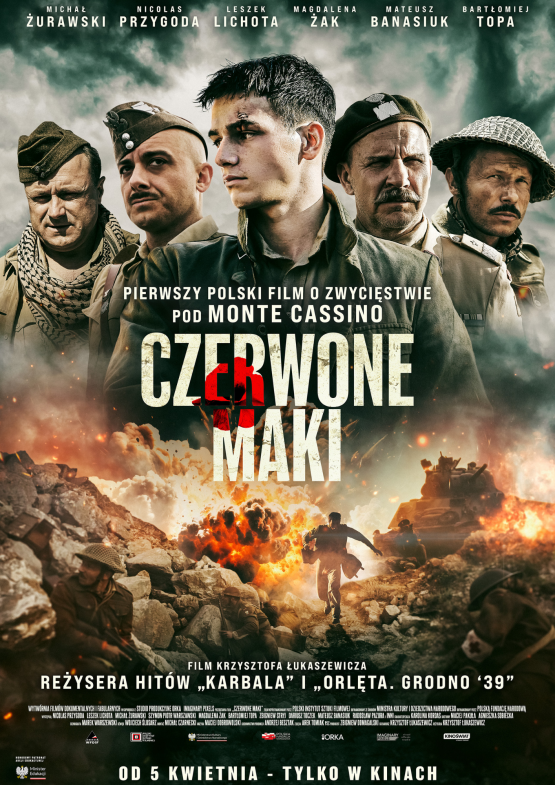 Grafika 1: Czerwone maki