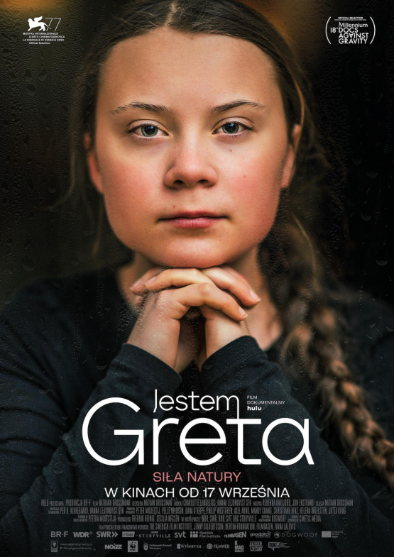 Grafika 1: Jestem Greta - seans w ramach Światowego Dnia Autyzmu