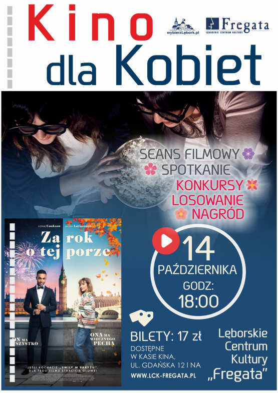 Grafika 1: Kino dla Kobiet we "Fregacie" w październiku