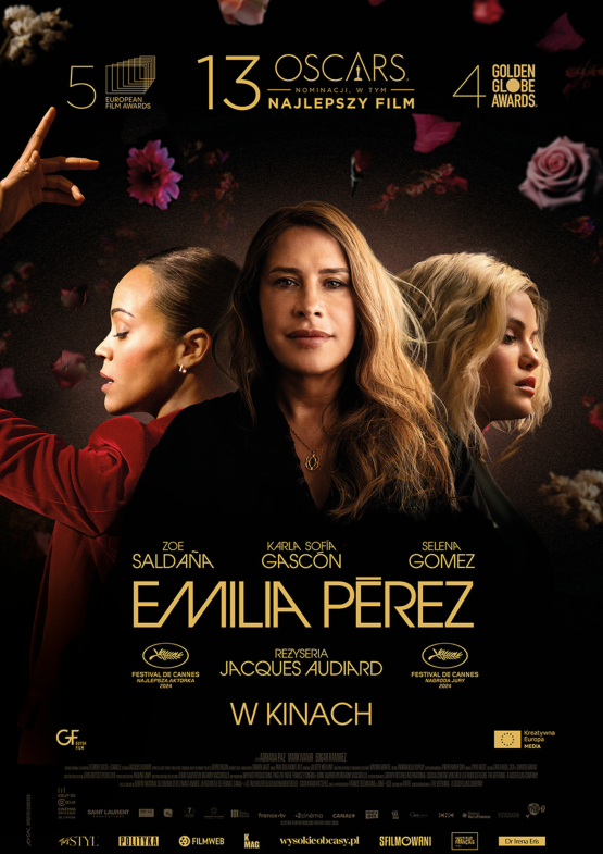 Grafika 1: "Emilia Pérez" - premierowo od 28 lutego