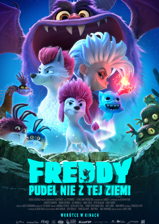 Grafika 1: Freddy. Pudel nie z tej ziemi