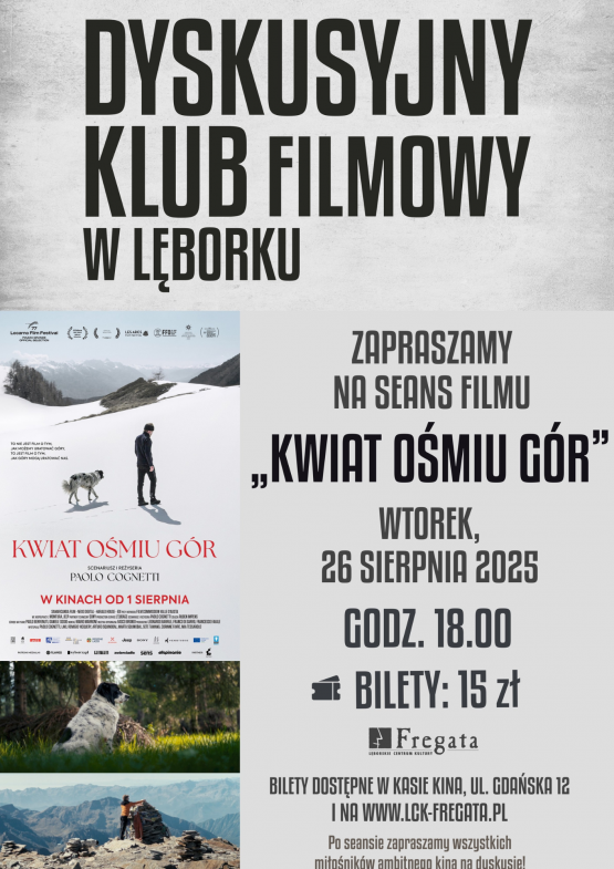 Grafika 1: DYSKUSYJNY KLUB FILMOWY: Kwiat ośmiu gór