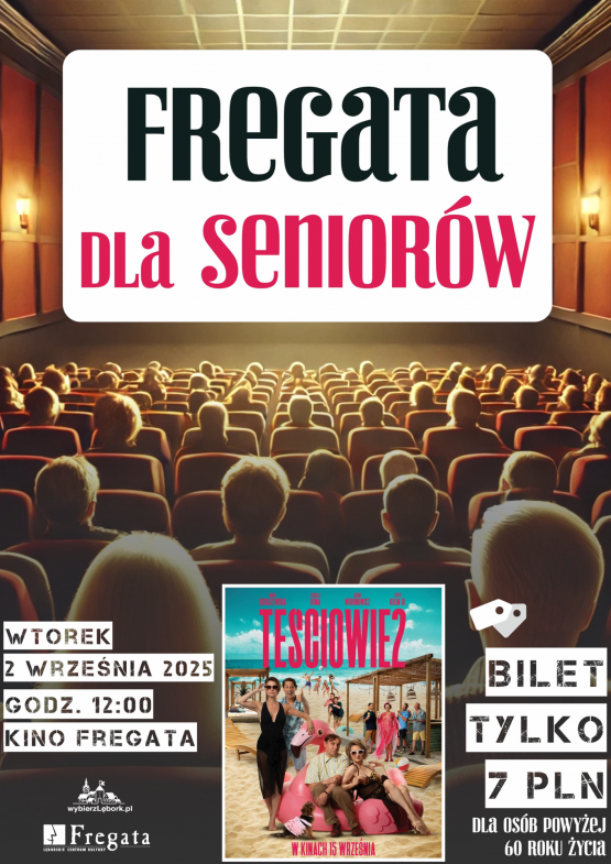 Grafika 1: "Fregata dla Seniorów" - zapraszamy we wrześniu