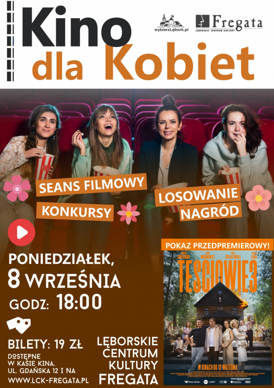 Grafika 1: Przedpremierowy pokaz w "Kinie dla Kobiet"!