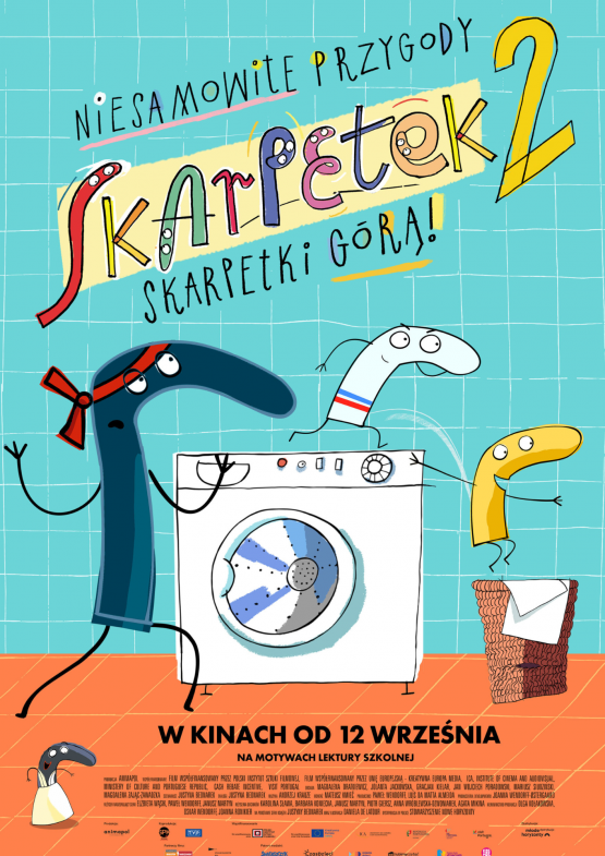 Grafika 1: Niesamowite przygody skarpetek 2. Skarpetki górą!