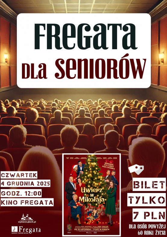 Grafika 1: Grudniowe spotkanie "Fregaty dla Seniorów"