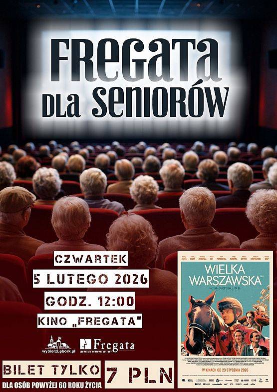 Grafika 1: "Fregata dla Seniorów" - spotkanie w lutym