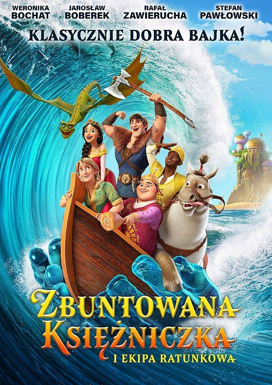 Grafika 1: Zbuntowana księżniczka i ekipa ratunkowa