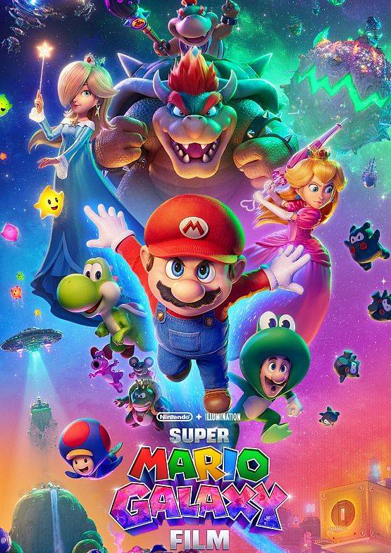 Grafika 1: Super Mario Galaxy Film