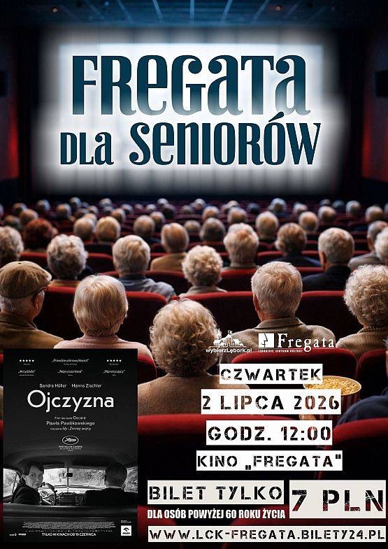 Grafika 1: "Fregata dla Seniorów" - zapraszamy w lipcu
