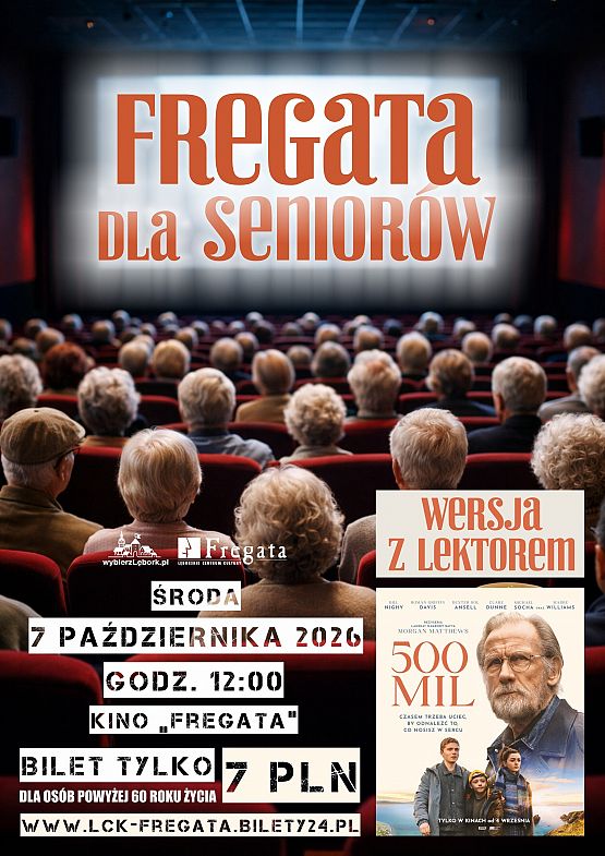 Grafika 1: FREGATA DLA SENIORÓW: 500 mil