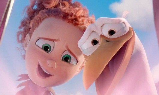 Grafika 3: "Bociany" w 2D i w 3D - dla najmłodszych widzów