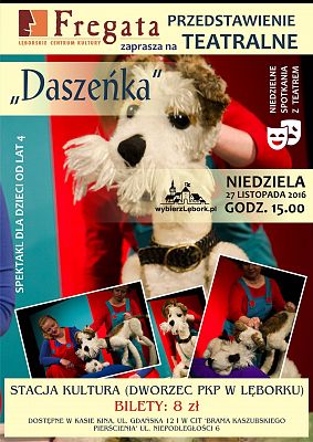 Grafika 4: „Daszeńka”- spektakl dla dzieci w Stacji Kultura