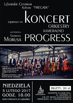 Grafika 3: Muzyka filmowa i nie tylko – koncert Orkiestry PROGRESS